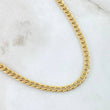 Cadena Cubana 10.85gr / 60cm / +1 Oro 18K