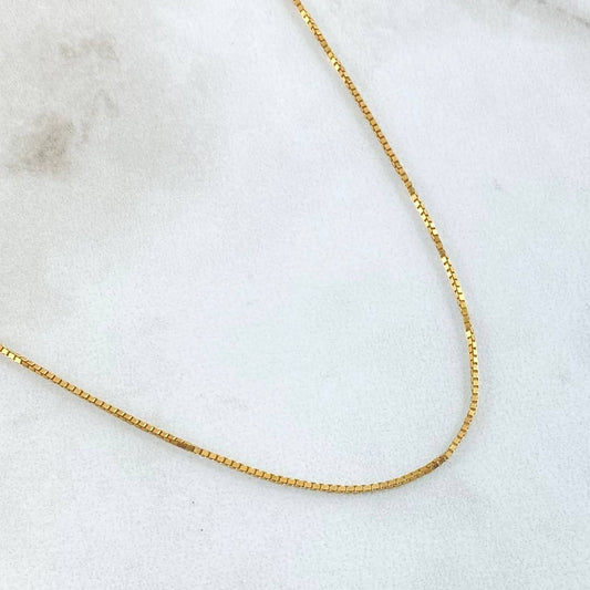 Cadena Veneciana 3.4gr / 60cm / +3 Oro 18K
