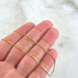 Cadena Veneciana 3.4gr / 60cm / +3 Oro 18K