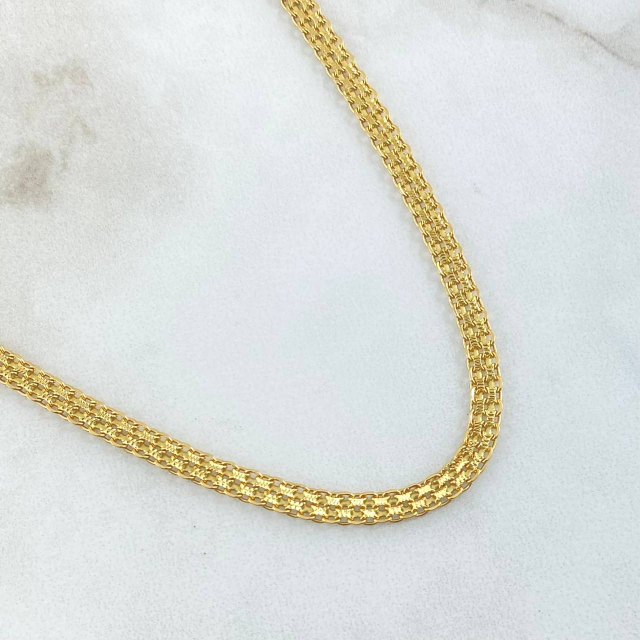 Cadena China 10.35gr / 50cm / +1 Oro 18K