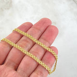 Cadena China 10.35gr / 50cm / +1 Oro 18K