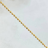 Cadena Militar 4.9gr / 60cm / +3 Oro 18K