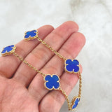 Cadena Aro Seguido Trebol 29.1gr / 60cm / Nac.Esp. Oro 18K ©