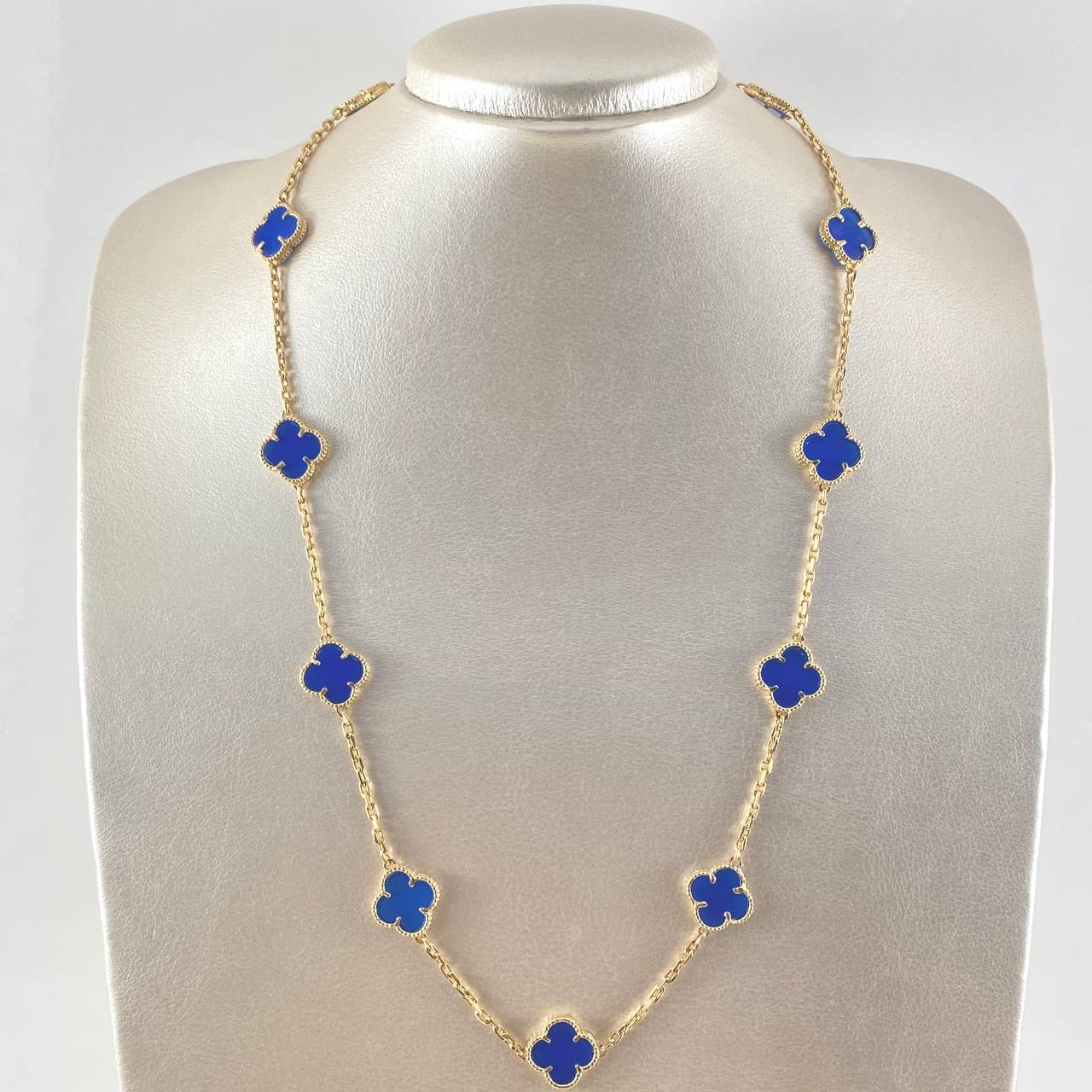 Cadena Aro Seguido Trebol 29.1gr / 60cm / Nac.Esp. Oro 18K ©