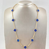 Cadena Aro Seguido Trebol 29.1gr / 60cm / Nac.Esp. Oro 18K ©