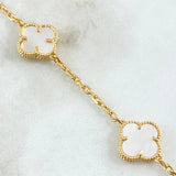 Cadena Aro Seguido Trebol 28gr / 60cm / Nac.Esp. Oro 18K ©