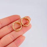 Candongas Fabi 1.75 g / 2 cm Oro Amarillo 18K