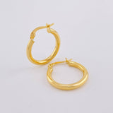 Candongas Jass 1.85 g / 2 cm Oro Amarillo 18K