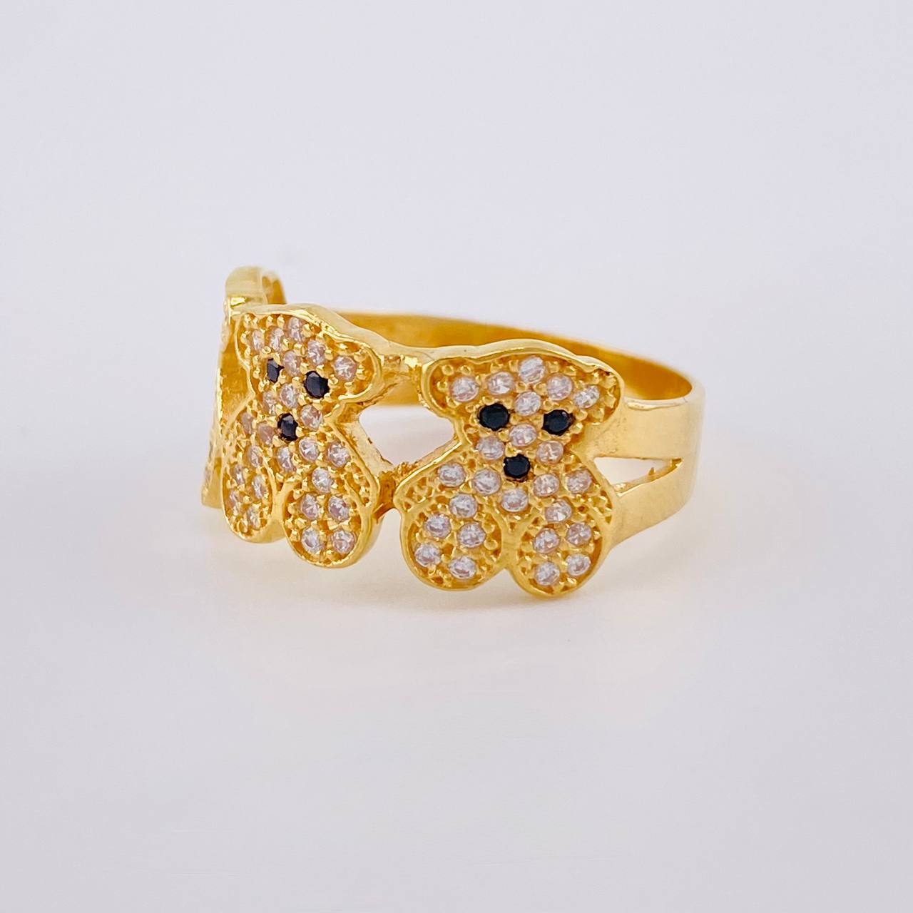 Anillo Oso Ts  3.6 g / T6 3/4 Oro Amarillo 18K