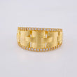 Anillo Correa Imperial  2.9 g / T7 Oro Amarillo 18K