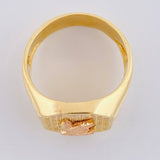 Anillo Marco Aguila Encadenada  9.35 g / T9 1/2 Tres Oros 18K
