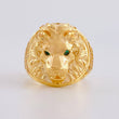 Anillo León  13.75 g / T10 1/4 Oro Amarillo 18K