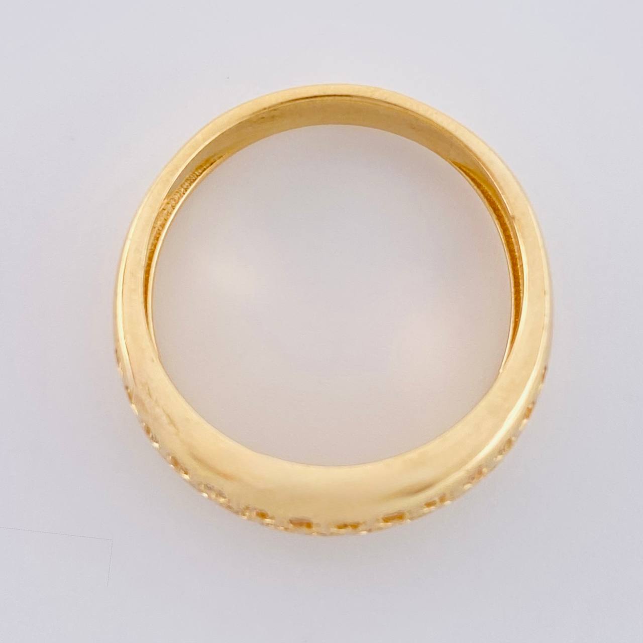 Anillo Hexagono Real  5.1 g / T7 3/4 Oro Amarillo 18K