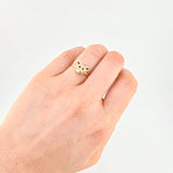 Anillo Cara De Oso 2.2 g / T7 Oro Amarillo 18K