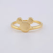 Anillo Raton 2.1 g / T7 1/4 Oro Amarillo 18K
