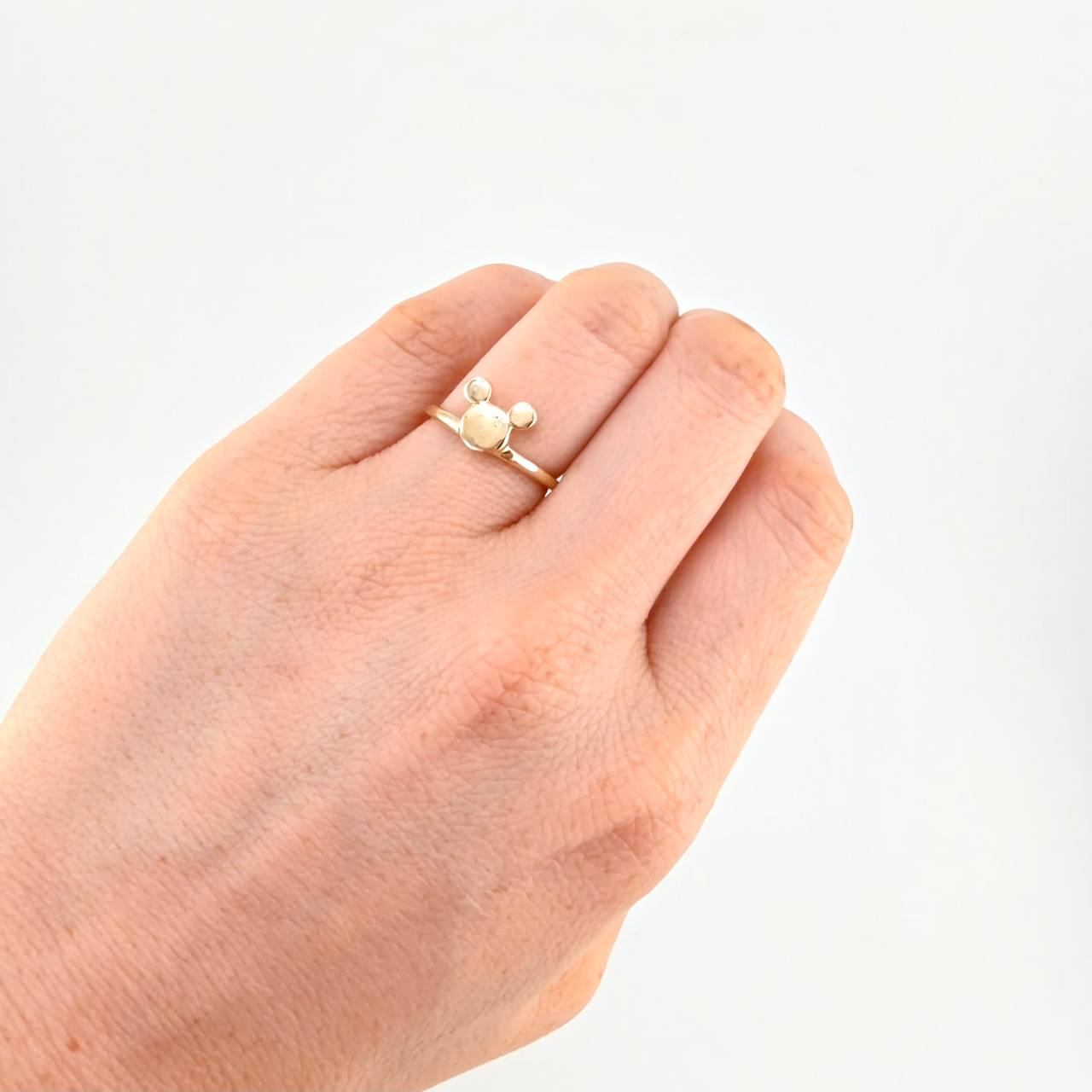 Anillo Ratón 2 g / T7 Oro Amarillo 18K