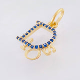 Dije Dios 1.1gr / 2cm / Oro Amarillo 18K ©