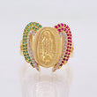 Anillo Milagrosa Angelical 5.95gr / T7 / Oro Amarillo 18K