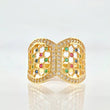 Anillo Corset Filigrama 4.2gr / T7 / Oro Amarillo 18K