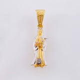 Dije Santa Muerte 2.5gr / 3cm / Tres Oros 18K *