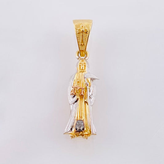 Dije Santa Muerte 2.35gr / 3cm / Tres Oros 18K