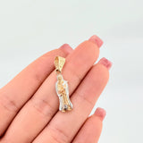 Dije Santa Muerte 2.5gr / 3cm / Tres Oros 18K ©