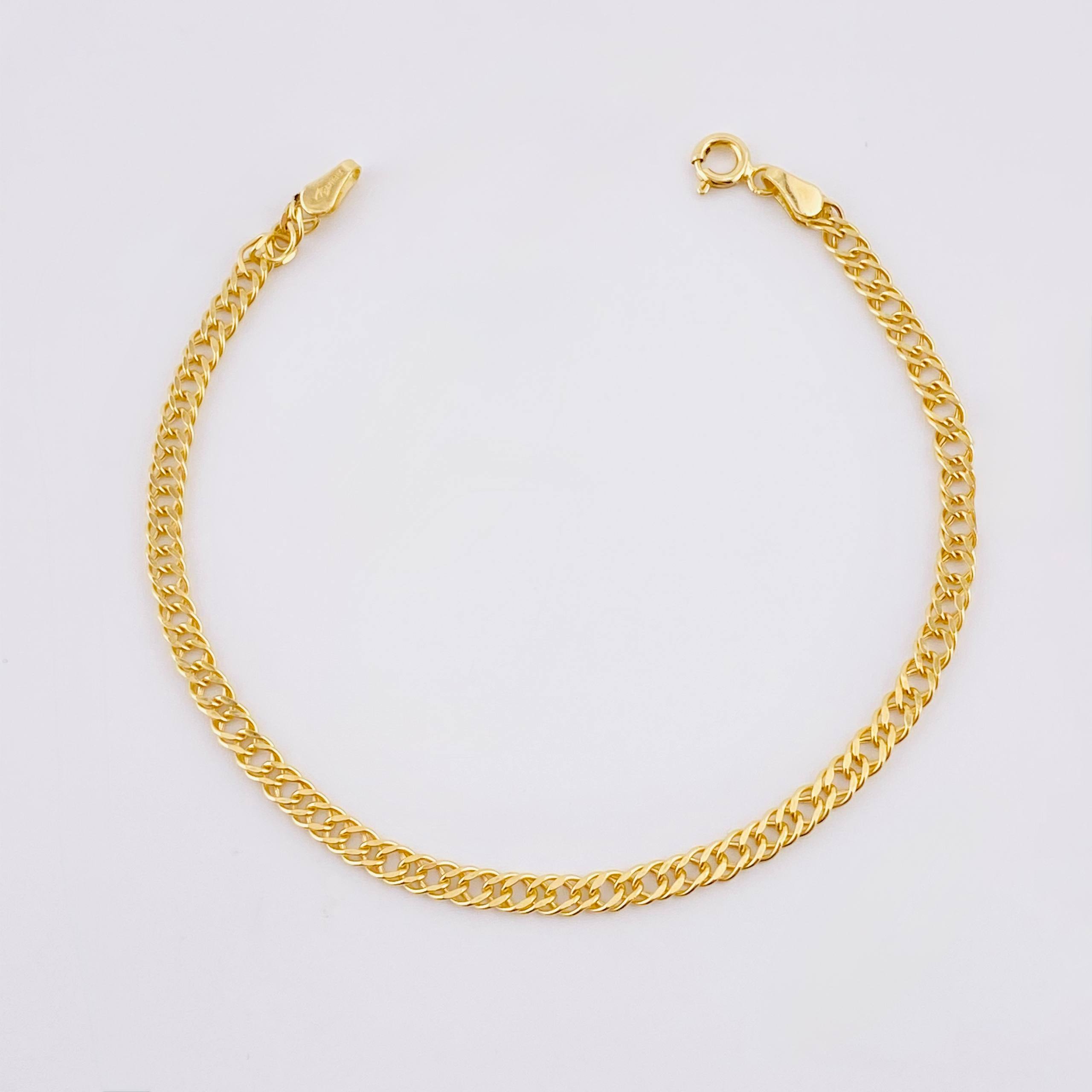 Pulso Garibaldi 1.8gr / 17.5cm / 3.2mm Oro Amarillo +3 18K ©