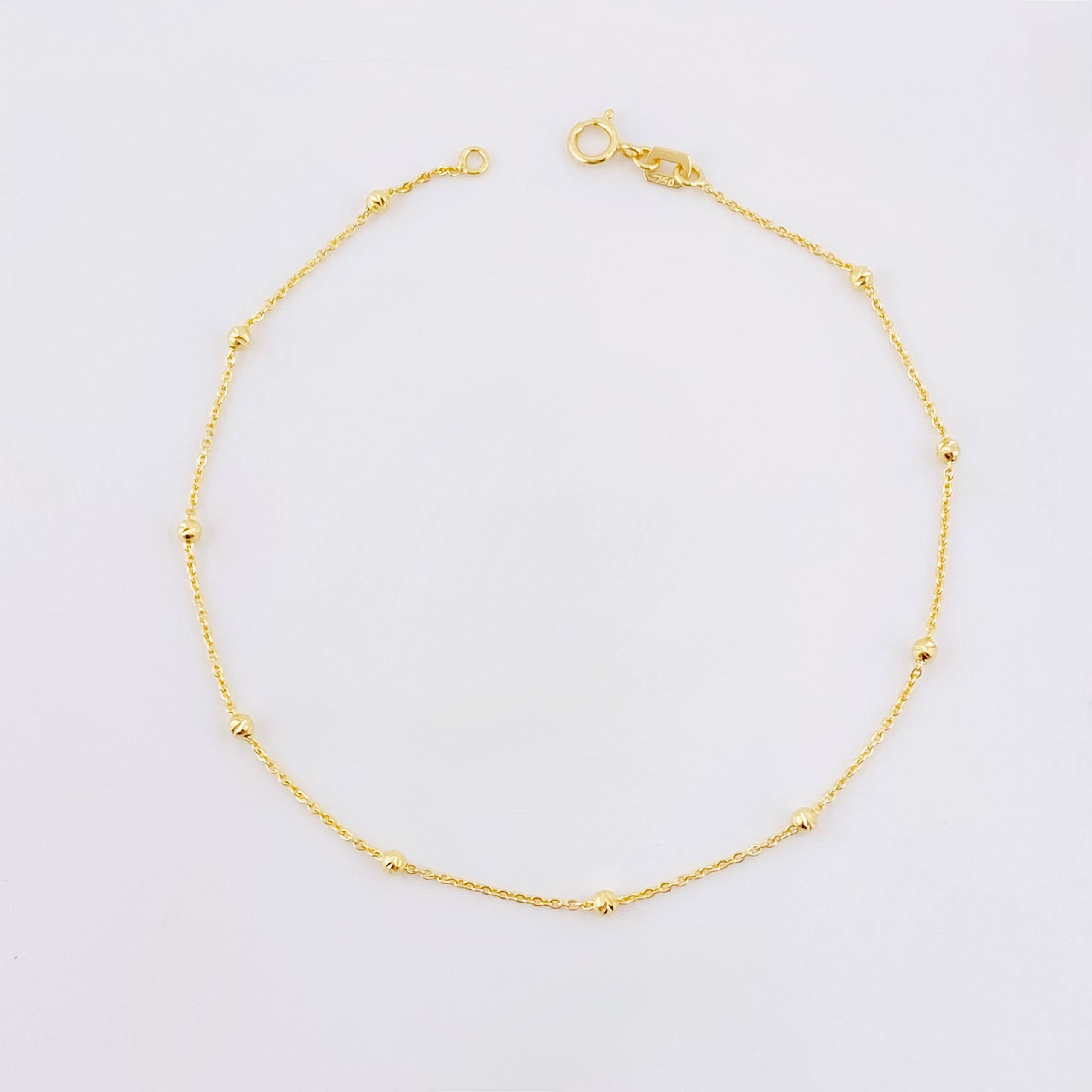 Pulso Aro Seguido Especial 0.95gr / 19.5cm / 2mm Oro Amarillo +4 18K