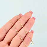 Pulso Aro Seguido Especial 0.95gr / 19.5cm / 2mm Oro Amarillo +4 18K