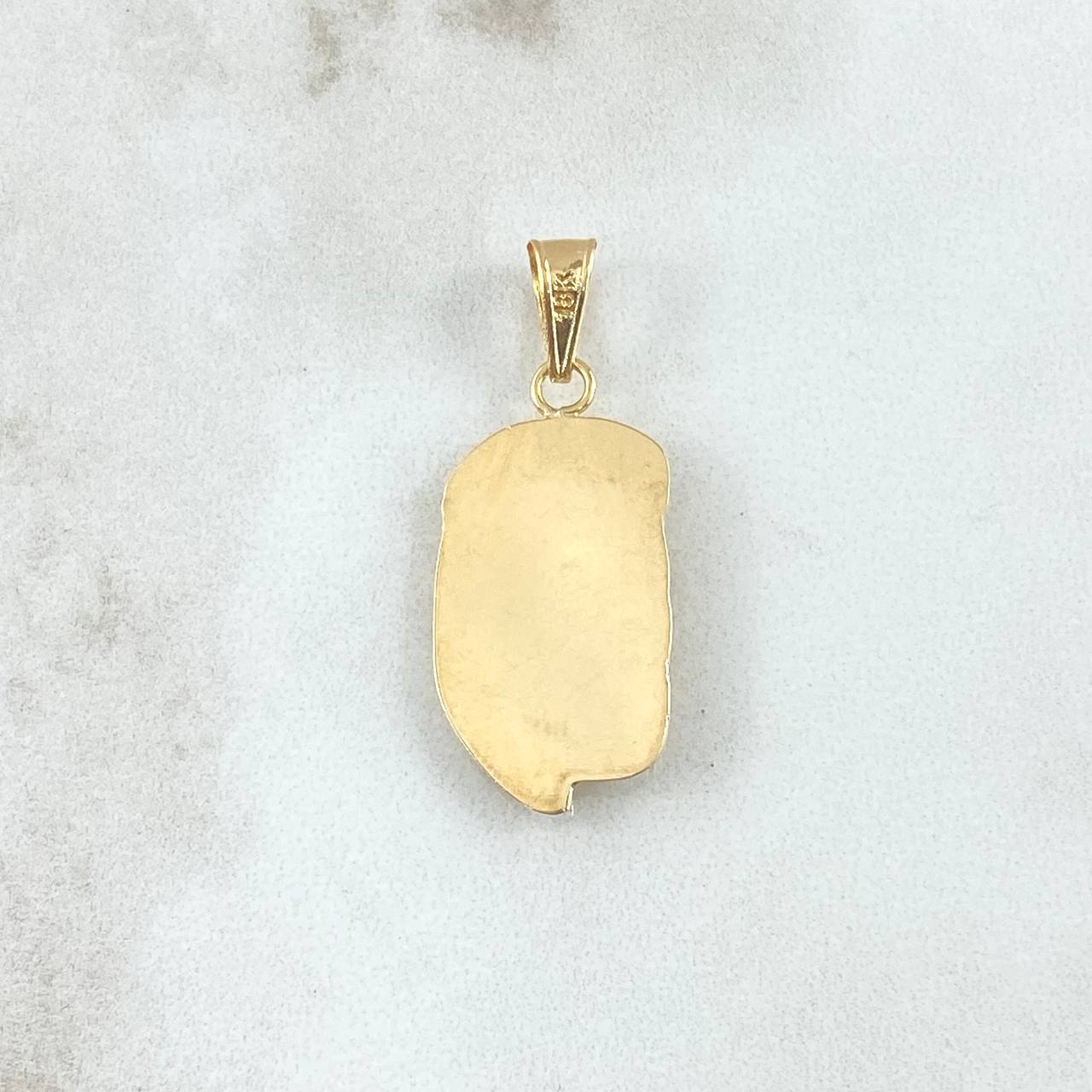 Dije Rosto Jesus 2.1gr / 3.5cm / Mate Oro Amarillo 18K ©