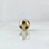 Herraje Balon De Futbol 1.65gr / 8.6mm Oro Amarillo 18K *
