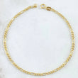 Pulso Figaro 0.95gr / 19cm / +1 Oro 18K