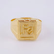 Anillo Sello Fe 3.05g / T9 3/4 Oro Amarillo 18K