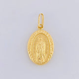 Dije Virgen de Guadalupe 1.2g / 2.8cm Oro Amarillo 18K