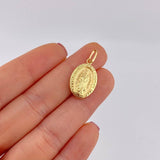 Dije Virgen de Guadalupe 1.15g / 2.8cm Oro Amarillo 18K