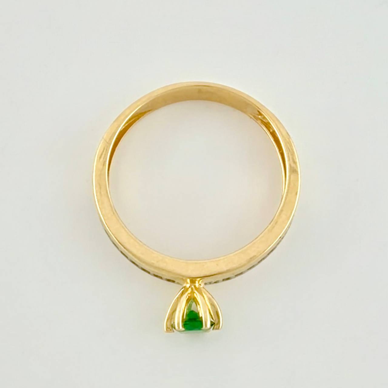 Anillo Solitario Churumbela 2.65g / T6 3/4 Oro Amarillo 18K