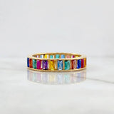 Anillo Carril Tupido 2g / T5 1/4 Oro Amarillo 18K
