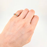 Anillo Carril Tupido 2g / T5 1/4 Oro Amarillo 18K