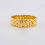 Anillo Corona 5.25g / T10 Oro Amarillo 18K