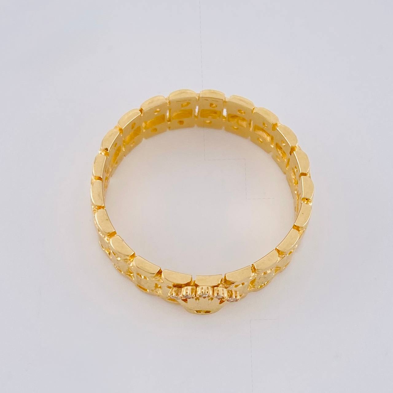 Anillo Corona 5.25g / T10 Oro Amarillo 18K