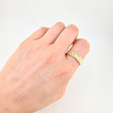 Anillo Corona 5.25g / T10 Oro Amarillo 18K
