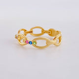 Anillo Cubano 1.7g / T5 1/4 Oro Amarillo 18K
