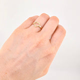 Anillo Silueta Corazon 1.7g / T7 Oro Amarillo 18K