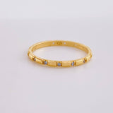 Anillo Churumbela Circonita 1.4g / T6 Oro Amarillo 18K