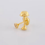 Topos Bisel 0.45g / 3.2mm Oro Amarillo 18K