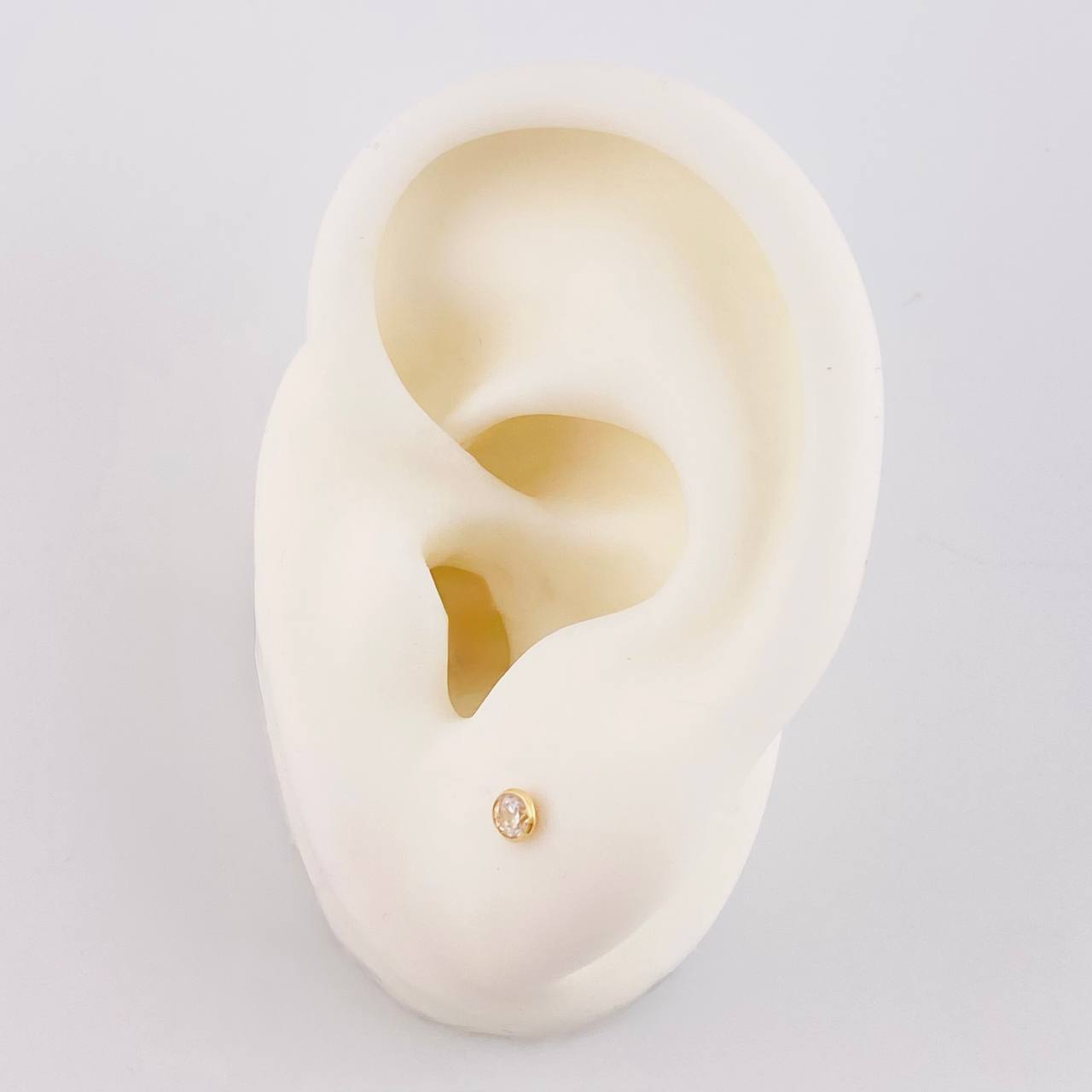 Topos Bisel 0.45g / 3.2mm Oro Amarillo 18K