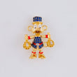 Herraje Pato Bolsas Dinero 5.55g / 2.6cm Oro Amarillo 18K