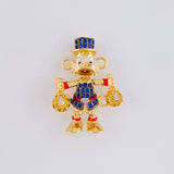 Herraje Pato Bolsas Dinero 5.55g / 2.6cm Oro Amarillo 18K