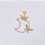 Dije Luna de Fantasía 3.6g / 3.7cm Oro Amarillo 18K