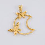 Dije Luna de Fantasía 3.6g / 3.7cm Oro Amarillo 18K
